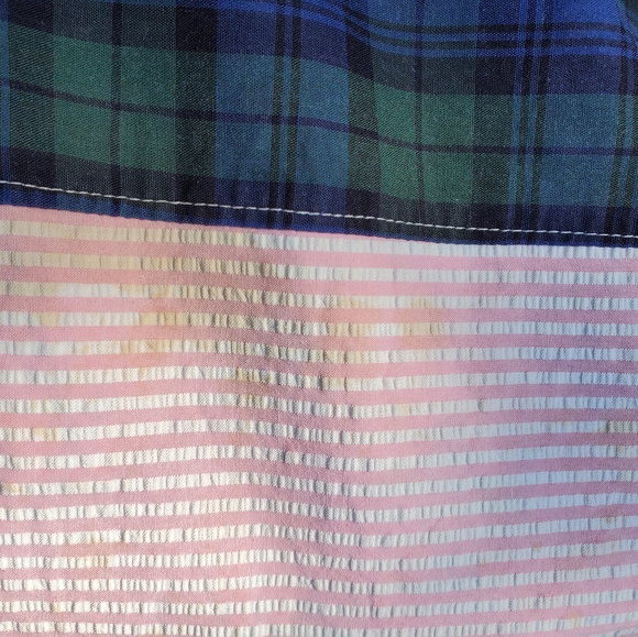 Vintage patchwork blanket ESTATE SALE find - Picture 6 of 14